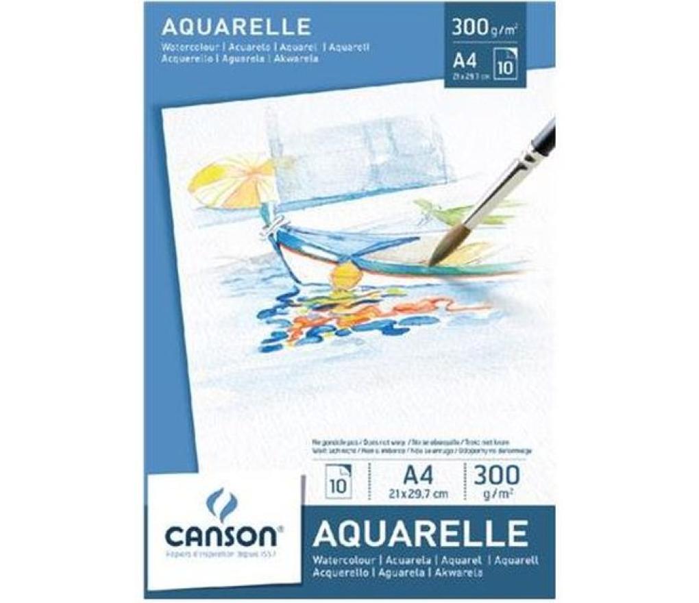 Aquarelpapier Canson Graduate A4 250 g vel/20 - Per pak