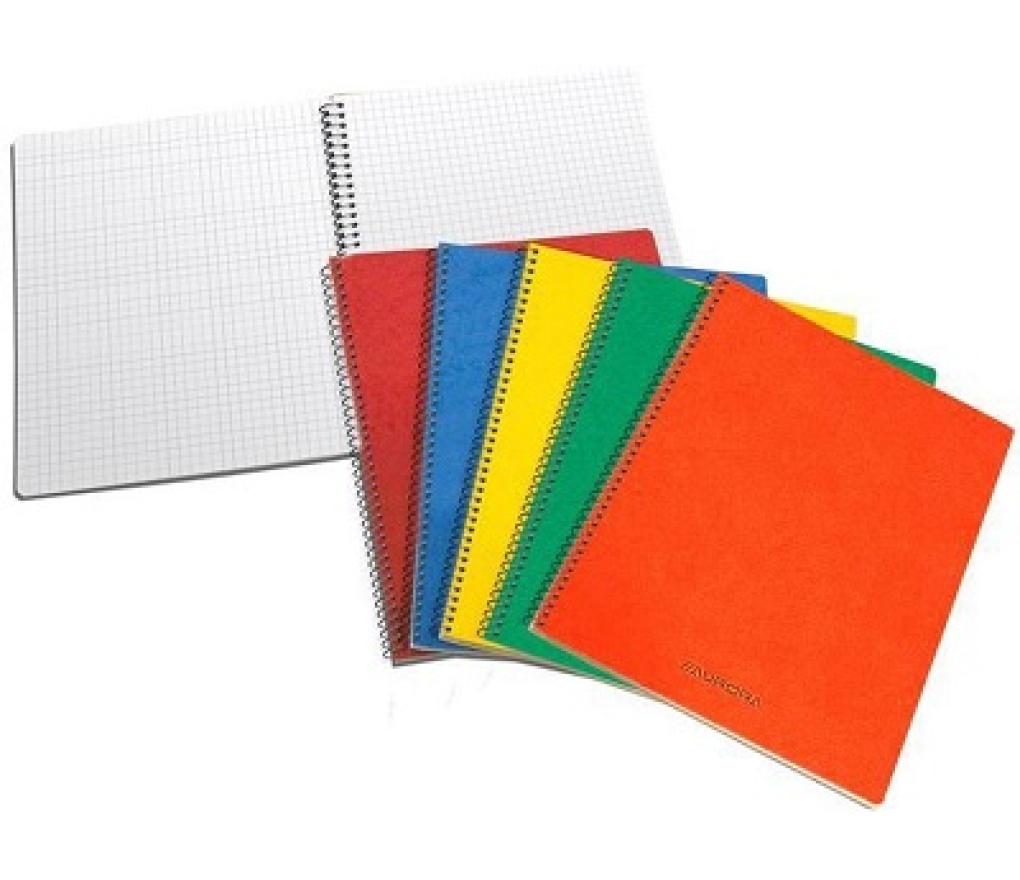Zakboekje met spiraal 75 x 110 mm geruit - Per stuk