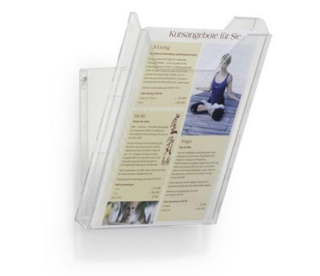 Folderhouder Durable Combiboxx A4 verticaal 8578-19 transparant - Per stuk