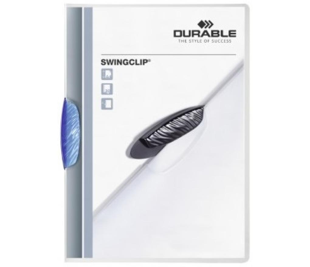 Klemmap Durable Swingclip 2260-06 blauw - Per stuk