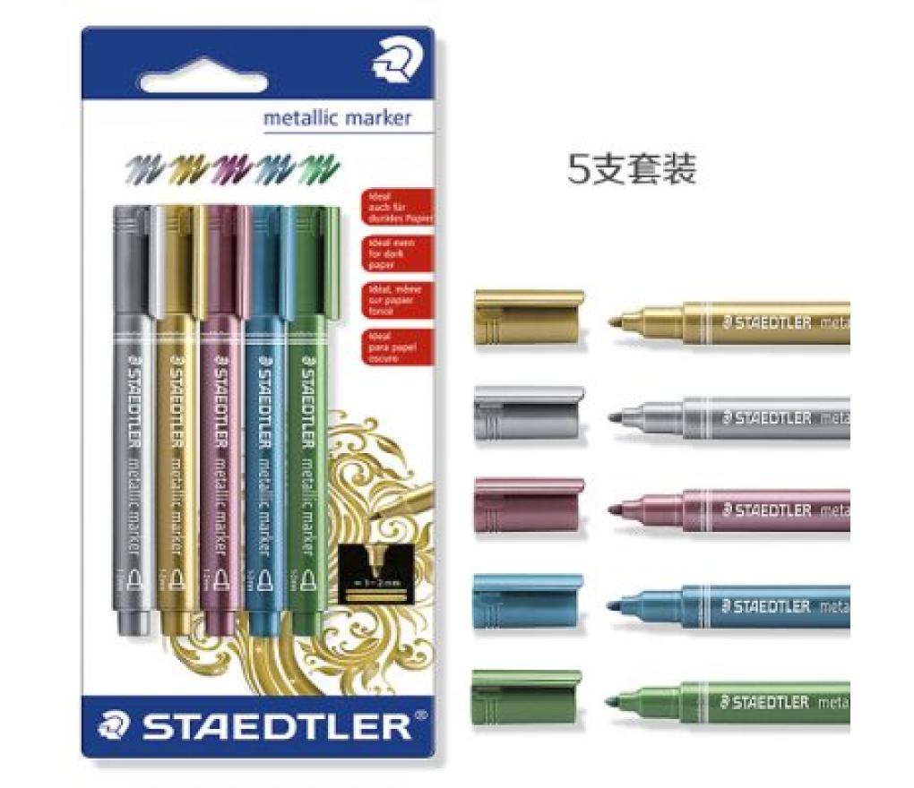 Fluostift Bic Briteliner Grip etui/5 - Per pak