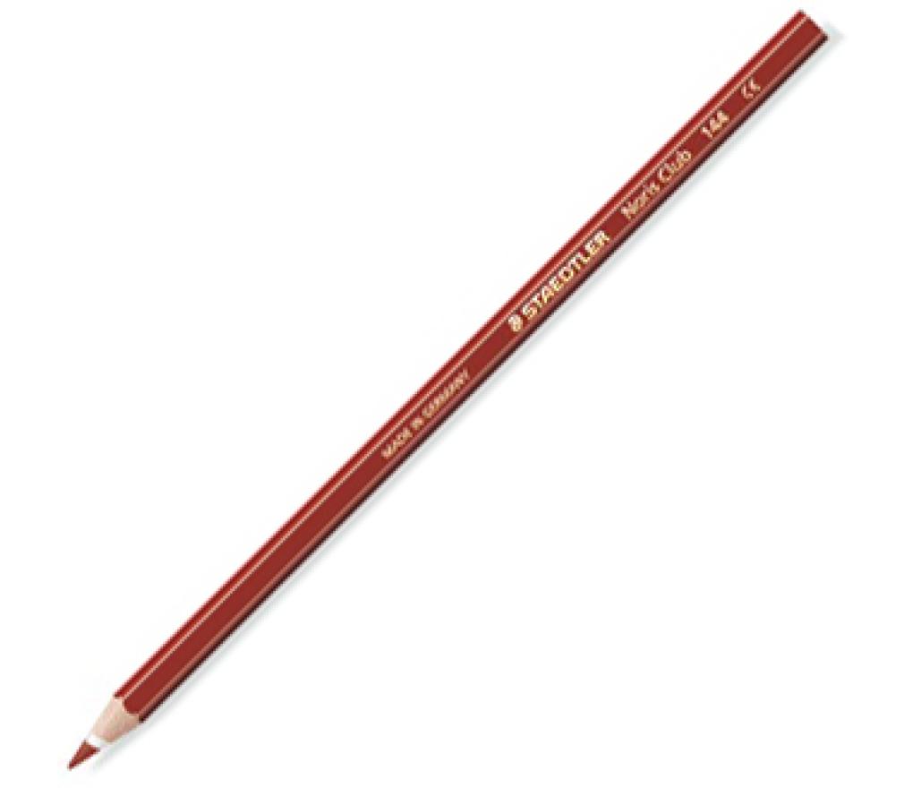 Kleurpotloden Staedtler Noris bordeaux etui/12 - Per pak