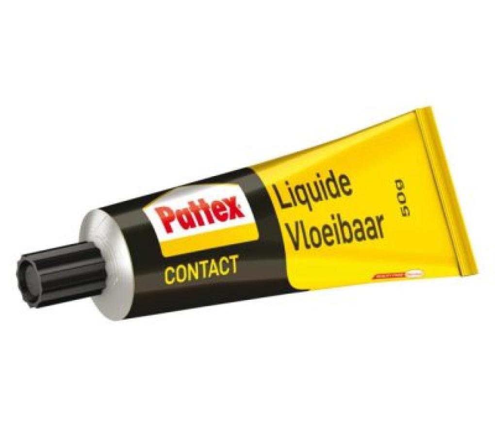Lijm Pattex contact vloeibaar tube 50 g - Per stuk
