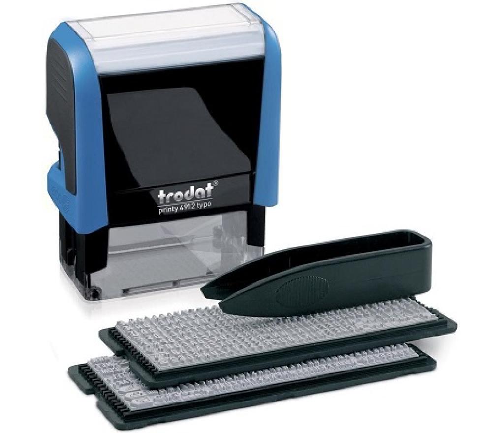 Stempel zelfinktend Trodat Printy 4912 typomatic doe het zelf stempel - Per stuk
