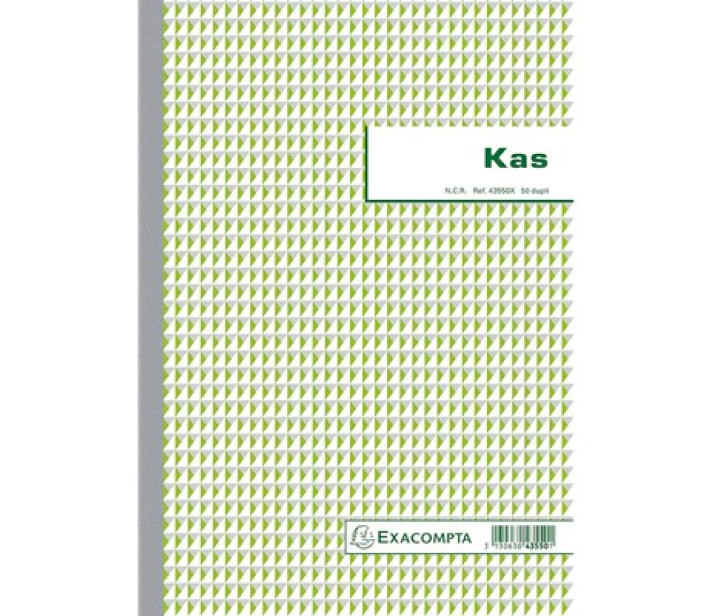 Bedrijfsformulieren kasboek Exacompta 43550 210 x 297 mm - Per stuk