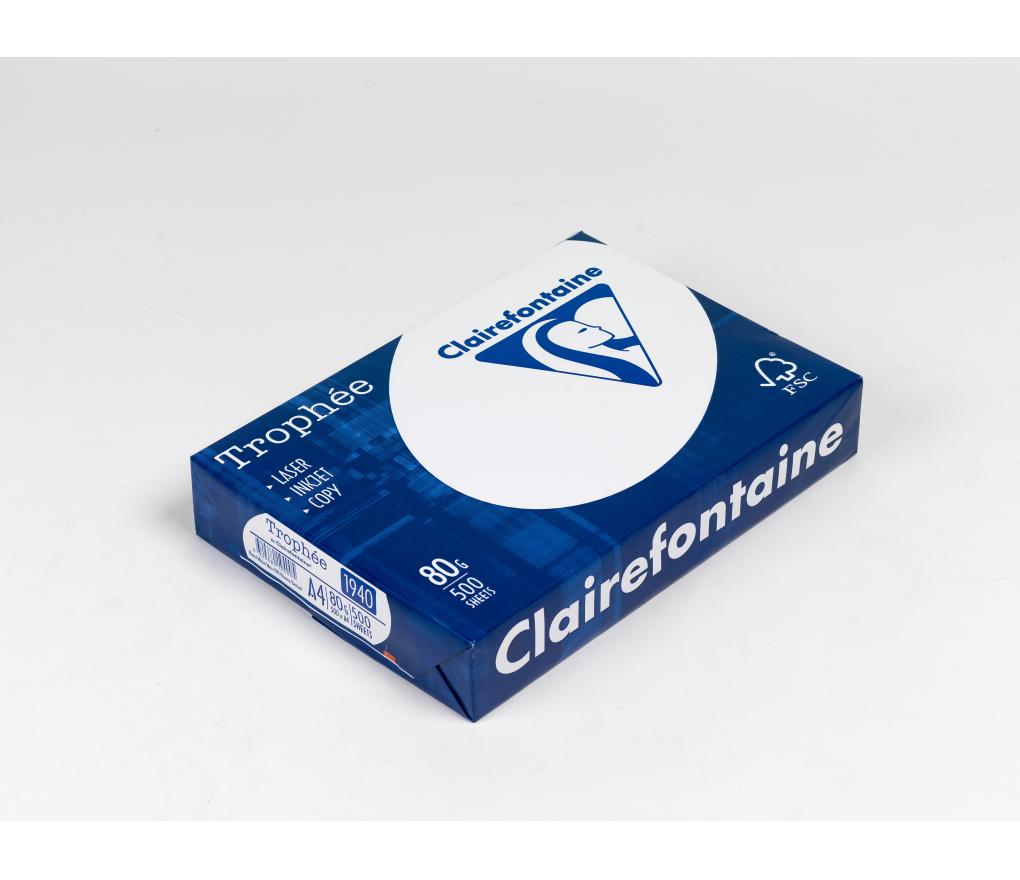 Kopieerpapier A4 80 g CLF extra wit riem/500 - riem