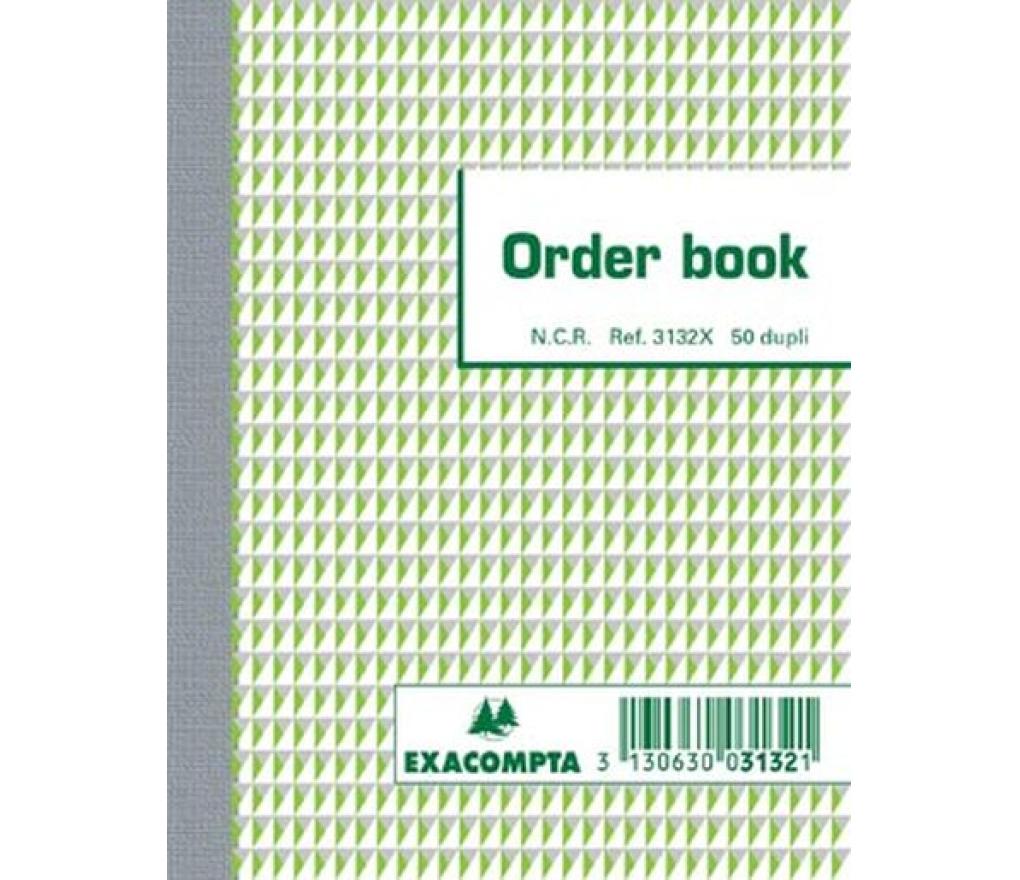 Orderbook Exacompta 105 x 135 mm duplo 2 x 50 vel NCR - Per stuk