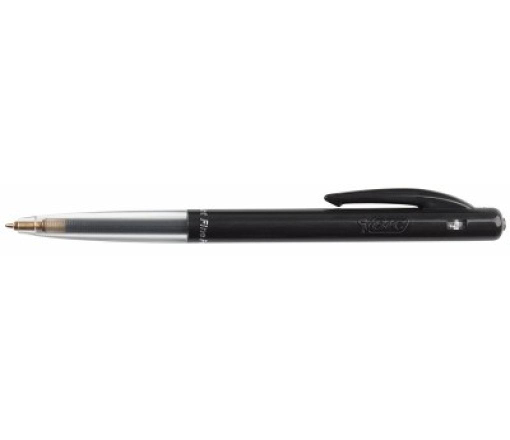 Kogelpen Bic M10 fijn zwart - Per stuk