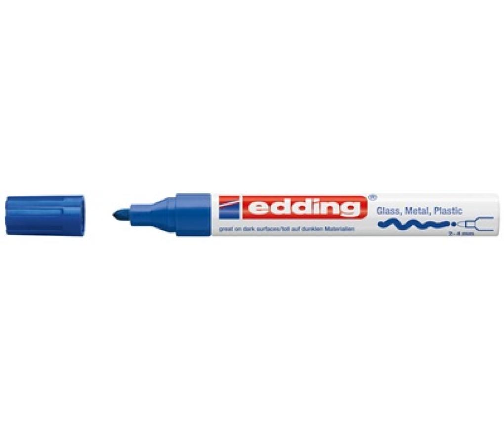 Paint marker Edding 750 2-4 mm blauw - Per stuk