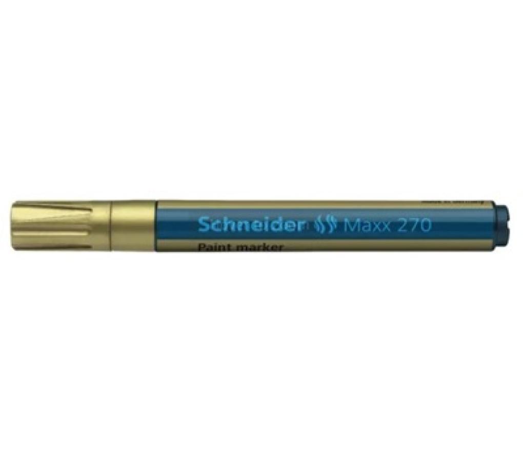 Paint marker Schneider 270 1-3 mm goud - Per stuk