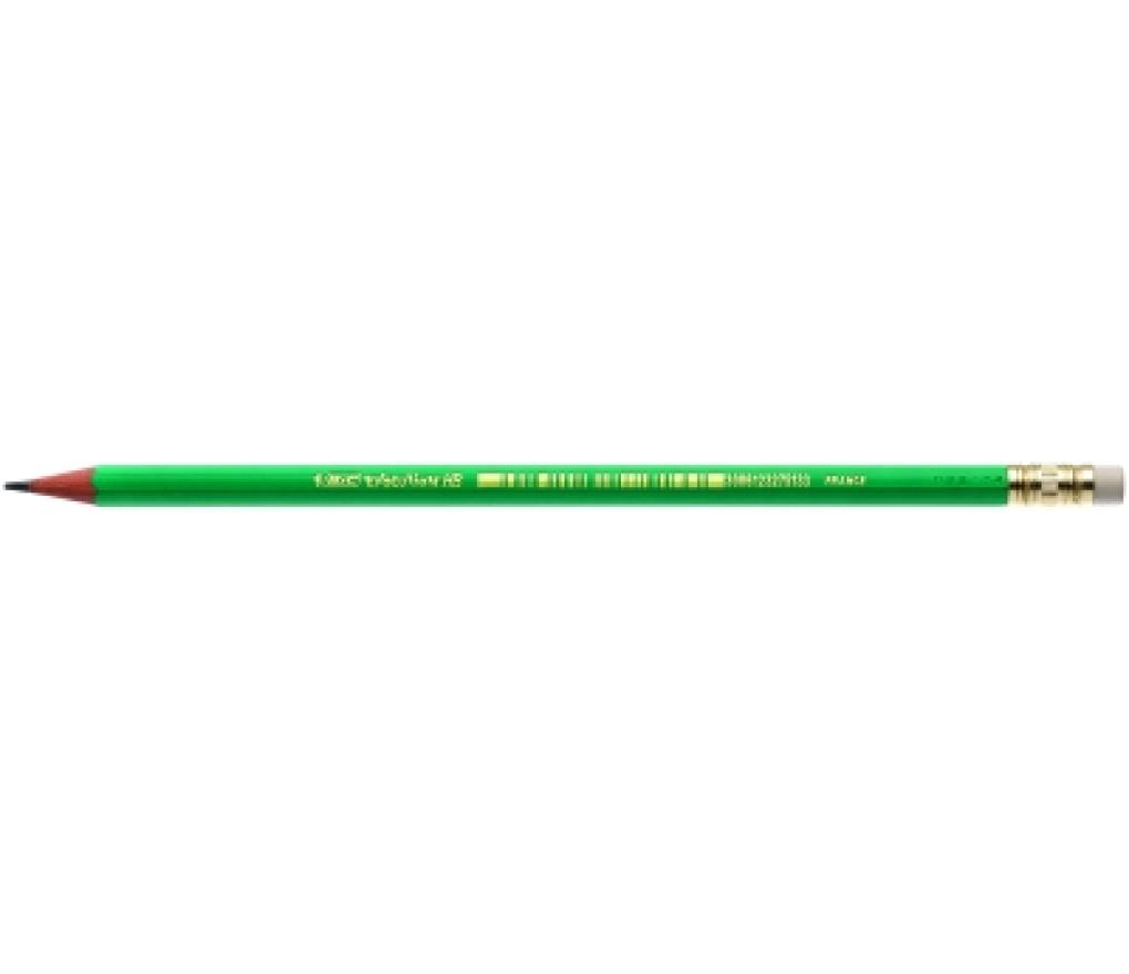 Potlood Bic Evolution ECOlutions HB met gom - Per stuk