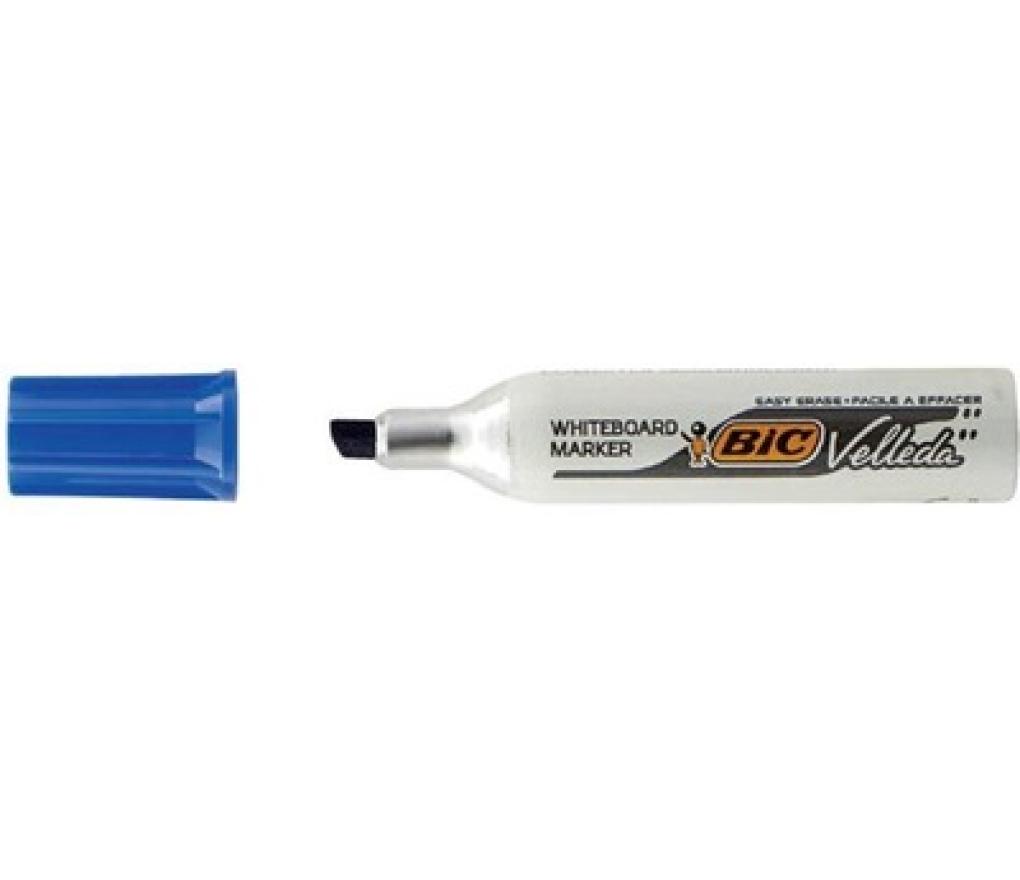 Whiteboardstift Bic Velleda 1781 blauw pak/12 - Per pak
