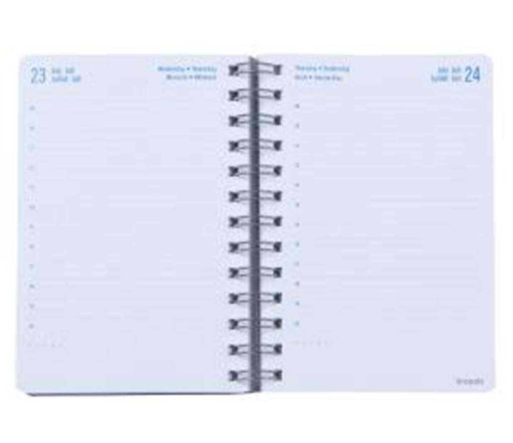 Agenda Back to school Doodle dash wire-o 1D/1P - Per stuk