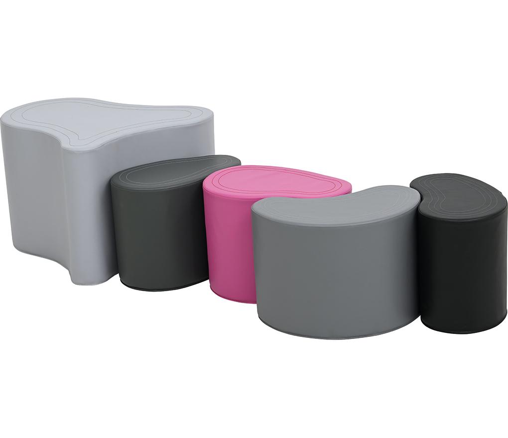 ZITELEMENTEN - BAMBINO - FOAM - LOBO CURVE - SET VAN 5